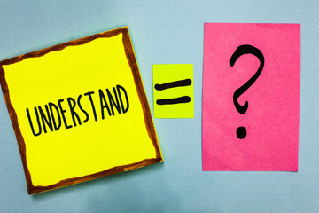 Handwriting text writing Understand. Concept meaning Ability to perceive intended meaning of...