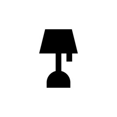 night light glyph icon. Element of furniture icon for mobile concept and web apps. This night light glyph icon can be used for web and mobile. Premium icon