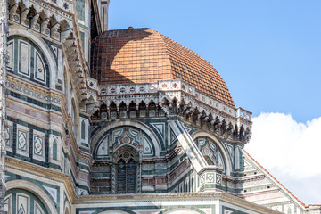 Detail of the catherdral of Florence