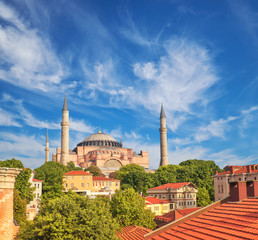Fototapeta na wymiar St. Sofia Mosquel , Istanbul, Turkey