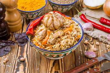 pilaf with chicken