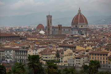 Fototapeta na wymiar Cityscape view of Florence