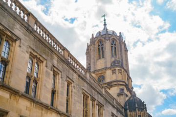 Fototapeta na wymiar Beautiful Tom Tower of Oxford