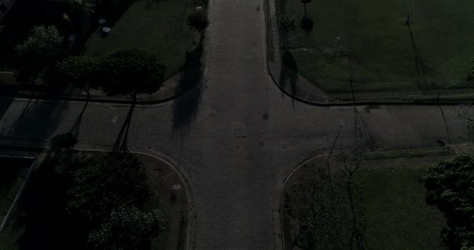 calles y ciudad de la represa de yacireta