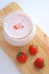 イチゴのスムージー