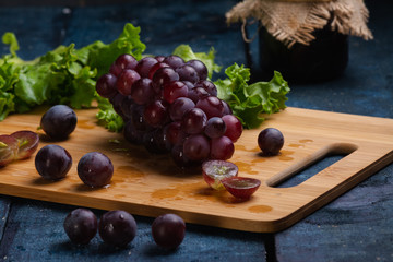 Purple Grapes