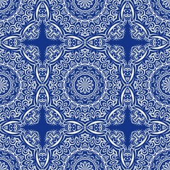 Abstract Vector seamless pattern with abstract geometric style. Repeating sample figure and line. For modern interiors design, wallpaper, textile industry