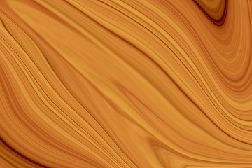 Colorful marble surface. Brown marble pattern of the blend of curves. Abstract background