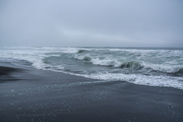 Halaktyr beach. Kamchatka. Russian federation.