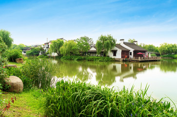 Fototapeta premium Historic scenic old town Wuzhen, China