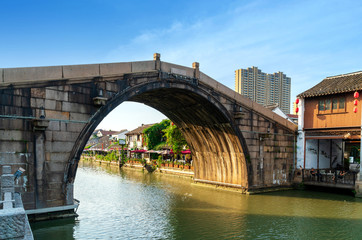 Historic scenic old town Wuzhen, China