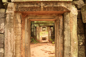 Fototapeta na wymiar Koh Ker Temple, Cambodia