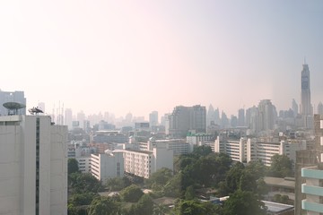 Bangkok city view