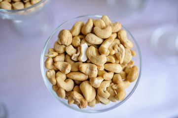 Nuts at a banquet