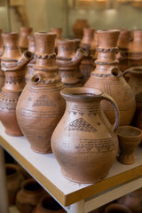 Fototapeta na wymiar Ancient Pottery Technique, Kalporagan, Sistan and Baluchistan, Iran