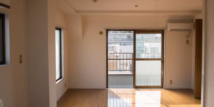 Empty apartment room for rent in Tokyo, Japan　賃貸アパートの空室