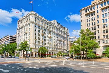 Fototapeta na wymiar Washington, USA, Bank of America Financial Center.
