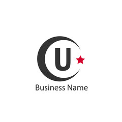 Obraz premium Letter U Logo Template Design