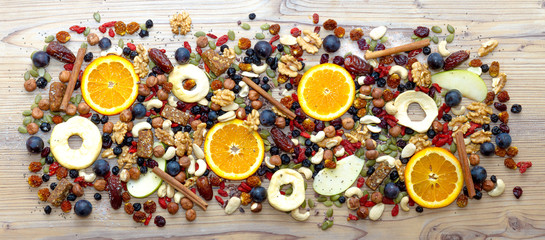 Background  Texture Healthy Food and Energetic Lifestyle Concept