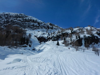 beautiful skitouring day at grossvenediger in austria