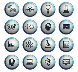 science icon set