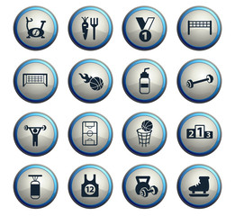 sport icon set
