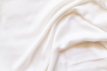 White cloth background