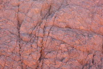 Red rock surface