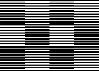 optical art black line vector, op art, black and white - 212036710