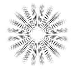 Fototapeta premium radial motif concentric lines circular design