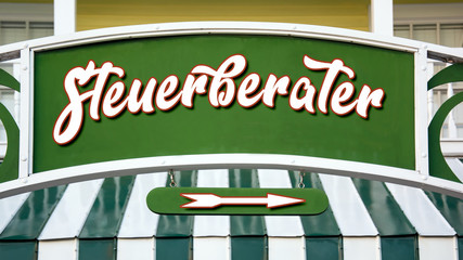 Schild 333 - Steuerberater