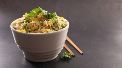 bowl of fried rice