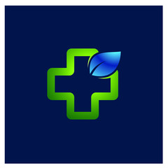 Fototapeta premium Medical health logo