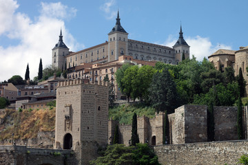 Fototapeta na wymiar Vistas de Toledo