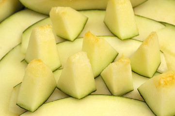 melon skin of toad, Santa Claus