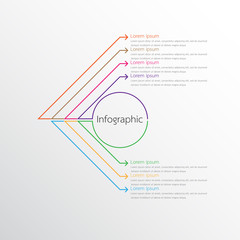 Vector infographic templates used for detailed reports. All 7 topics.