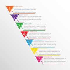 Vector infographic templates used for detailed reports. All 7 topics.