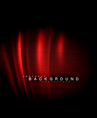 Neon glowing techno lines, hi-tech futuristic abstract background template with square shapes