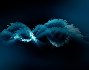  Abstract vibrant  illustrtion background