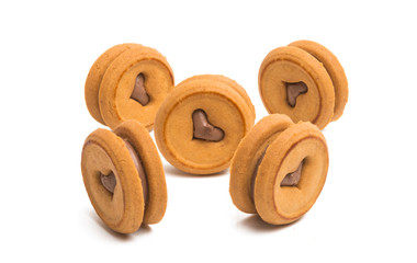 cookies double with chocolate