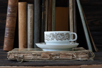 Kaffeetasse mit Untertasse