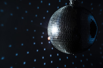 A Mirror disco ball