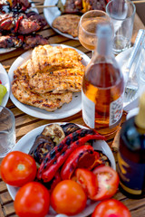 baked grilled vegetables