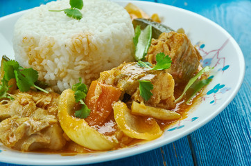 Seychelles fish curry