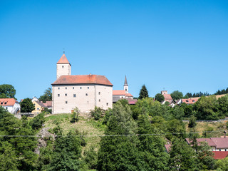 Fototapeta na wymiar Burg Trausnitz in der Oberpfalz
