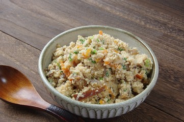おからの煮物　Okara