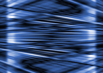 Dynamic black and blue lines background