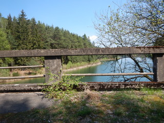 second world war unfinished bridge in czech republic