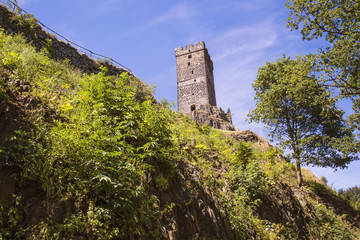 Hazmburk castle in Czech Central Mountains