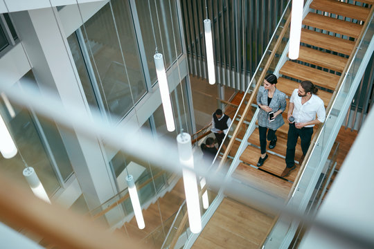 Business People Working In Modern Office